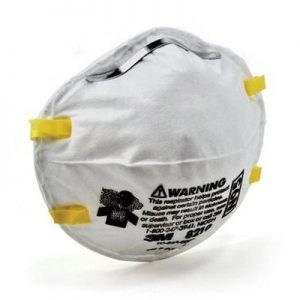 46457 Disposable Half Facepiece Particulate Respirator, Standard, N95