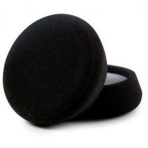 30042 Single Sided Polishing Pad, 4 in Dia, Hook and Loop Attachment, Foam Pad, Gray